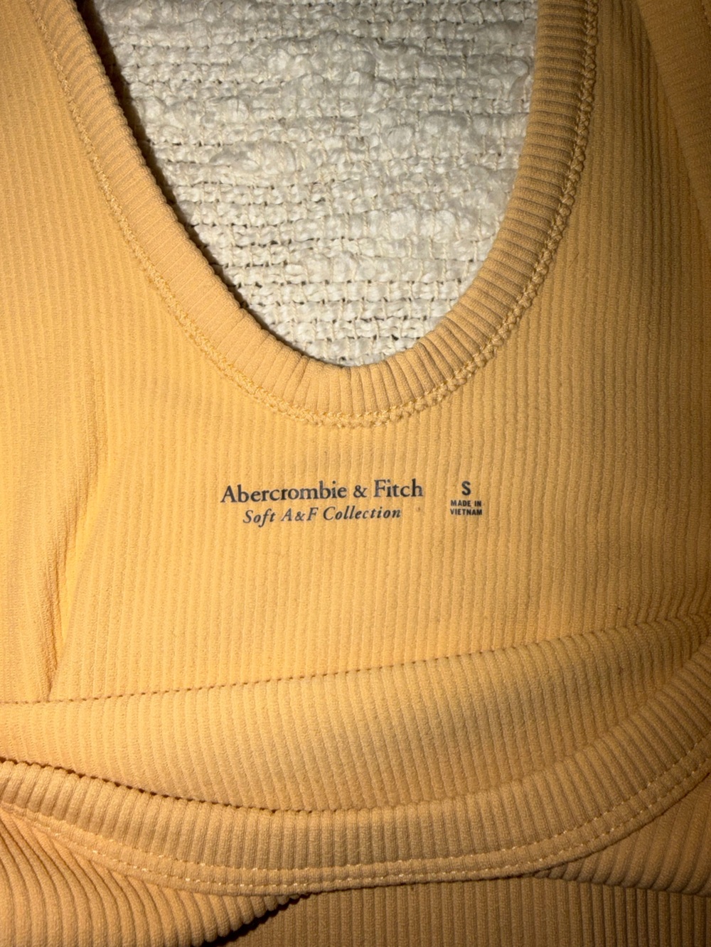 Abercrombie & Fitch Yellow Bodysuit - Picture 2 of 3